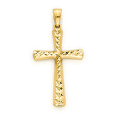 Cross pendant in 14K Gold