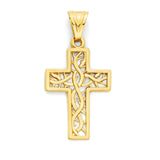 Cross pendant in 14K Gold