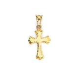 Cross pendant in 14K Gold