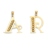 Initial Pendant in 14K Gold