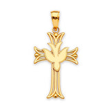 Cross Pendant in 14K Gold