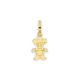 Girls Pendant in 14K Gold