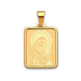 Virgin Mary Ladies Pendant in 14K Gold