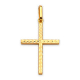 Cross Pendant in 14K Gold