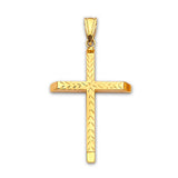 Cross Pendant in 14K Gold
