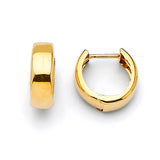 Huggie Earrings in 14K Gold