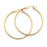 Hoop Earrings in 14K Gold