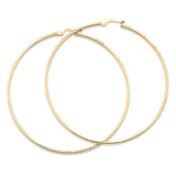 Hoop Earrings in 14K Gold