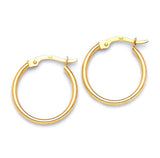 Hoop Earrings in 14K Gold