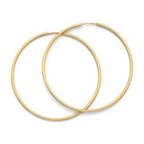 Hoop Earrings in 14K Gold