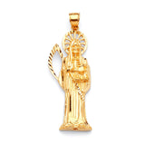 Saints Mens Pendant in 14K Gold