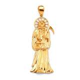 Saints Mens Pendant in 14K Gold