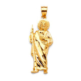 Saints Pendant in 14K Gold
