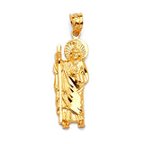 Saints Pendant in 14K Gold