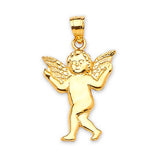 Angel Ladies Pendant in 14K Gold