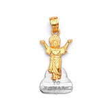 Divino Niño Ladies Pendant in 14K Gold