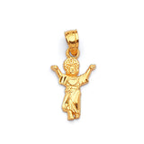Divino Niño Ladies Pendant in 14K Gold