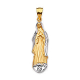 Guadalupe Pendant in 14K Two-Tone Gold