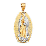 Guadalupe Pendant in 14K Two-Tone Gold