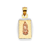 Guadalupe Pendant in 14K Tri-Color Gold
