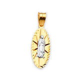 Guadalupe Pendant in 14K Two-Tone Gold