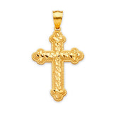 Cross Pendant in 14K Gold