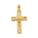 Crucifix Pendant in 14K Gold
