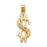 Symbols Pendant in 14K Gold