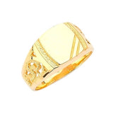 Mens Ring in 14K Gold