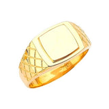 Mens Ring in 14K Gold
