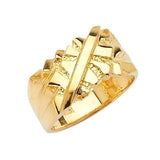 Mens Ring in 14K Gold