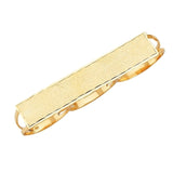 Knuckle Mens Ring in 14K Gold