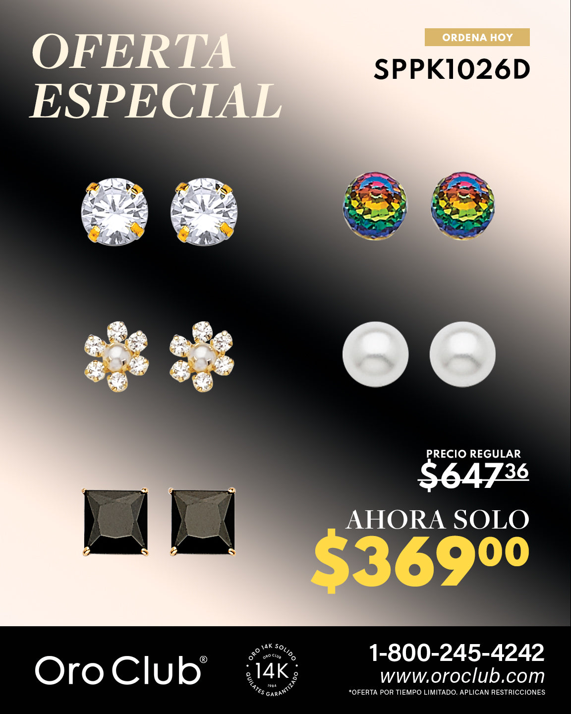 #SPPK1026D- Nueva Oferta Especial