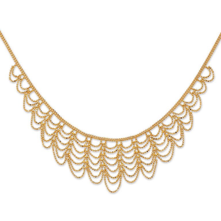 #204197 -  Fancy Necklace in 14K Gold