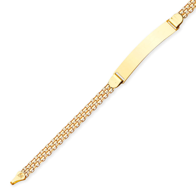 #204305 - Ladies ID Bracelet In 14K Gold