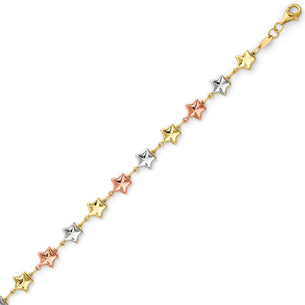 Rock Candy Star Bracelet  Hot Pink/Yellow – Magpies Nashville