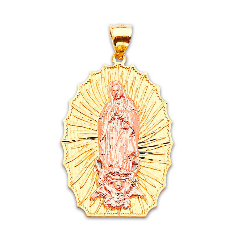#27118 - Guadalupe Pendant in 14K Gold