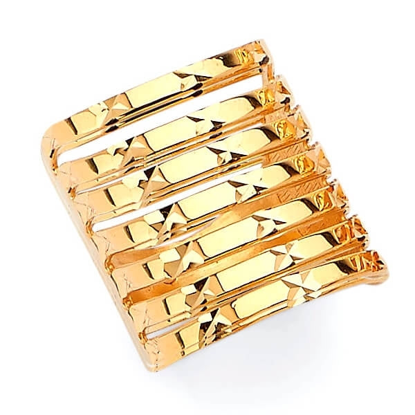 #28667 - Multi-Band Ladies Ring in 14K Gold